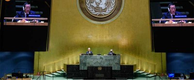 Nuclear threat against North Korea ‘continues unabated’, UN ambassador tells Assembly