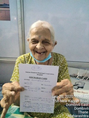 106-yr-old woman beats coronavirus in Maharashtra