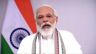 Lasting solutions to challenges faced by world today can come from Lord Buddha's ideals: PM Modi