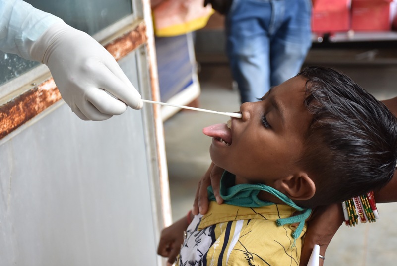 Coronavirus test in Ranchi