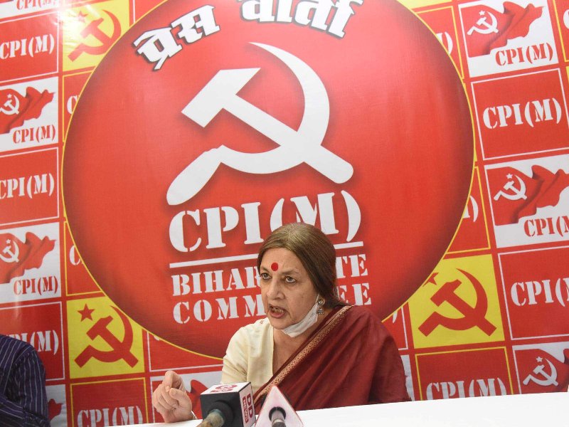 CPI-M’s Brinda Karat holds press conference