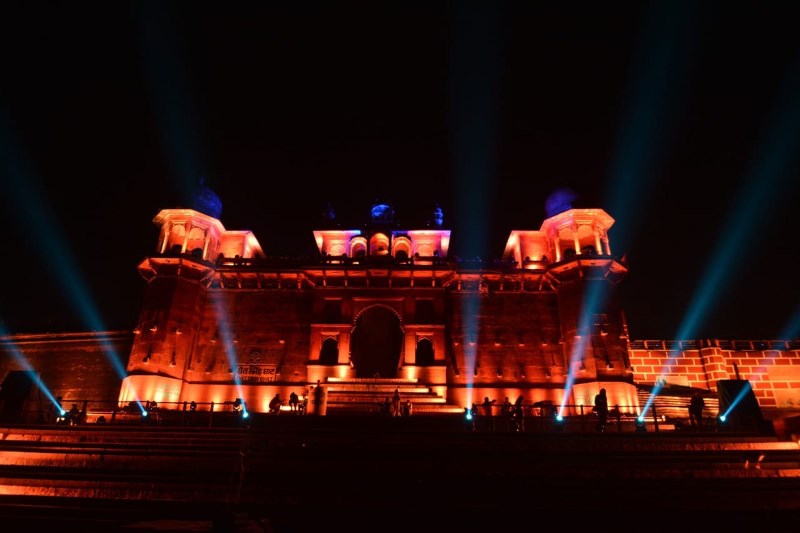 PM Modi witnesses sound and light show Dav Deepwali function in Varanasi