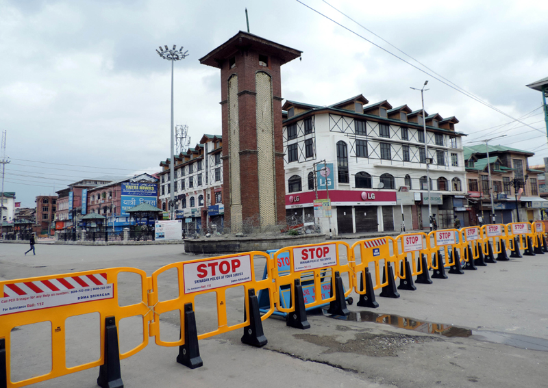 Muharram: Strict restrictions imposed in major parts of Srinagar