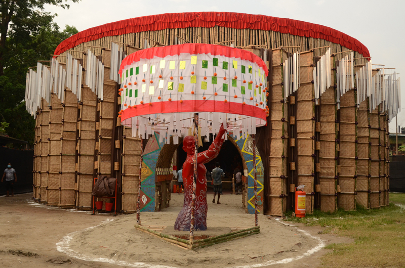 Durga Puja 2020 in Kolkata amid Covid-19