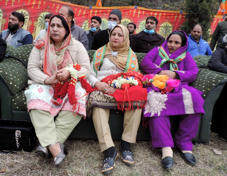 BJP rally in Kashmir’s Kupwara