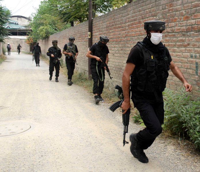 Terrorist attack in Srinagar