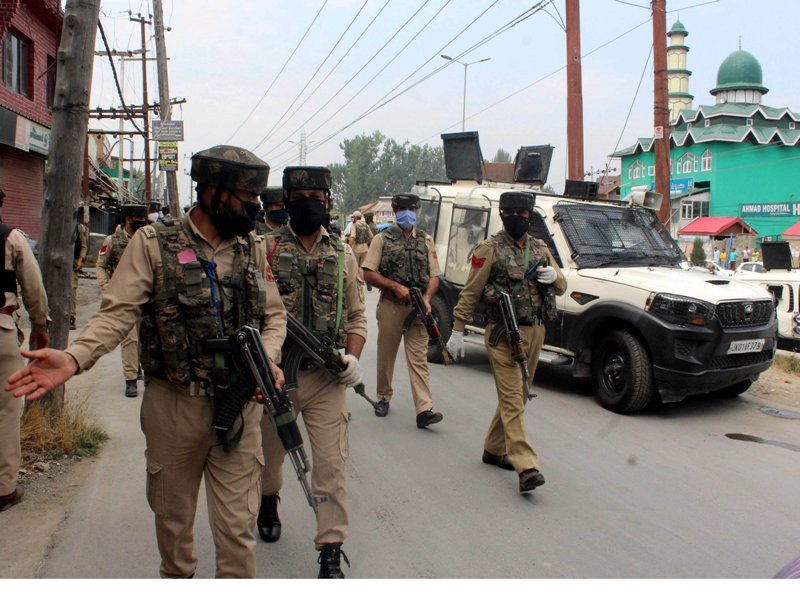 Terrorist attack in Srinagar