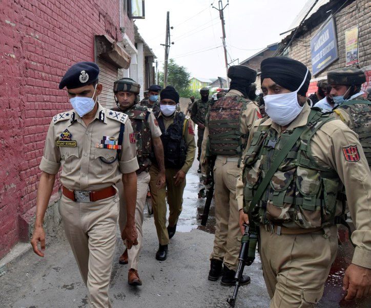 Terrorist attack in Srinagar