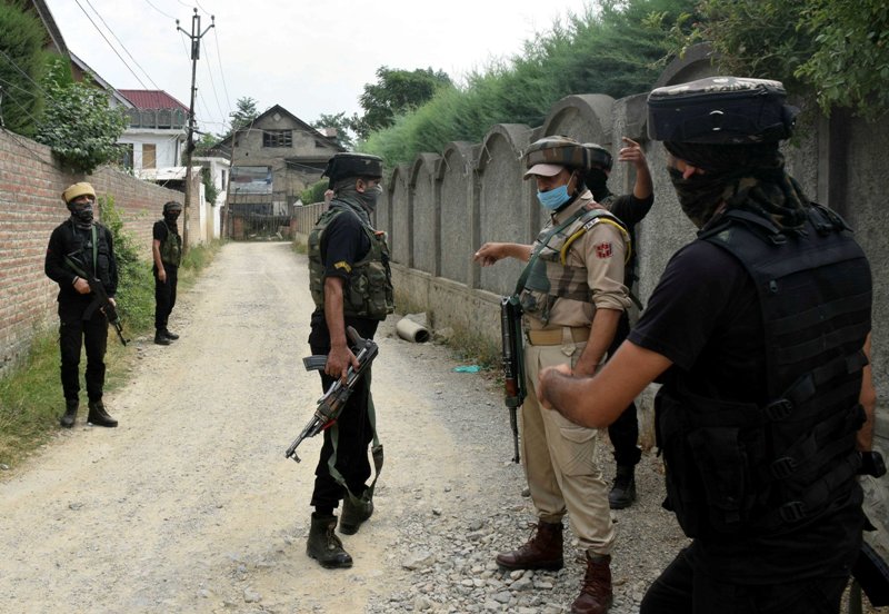 Terrorist attack in Srinagar