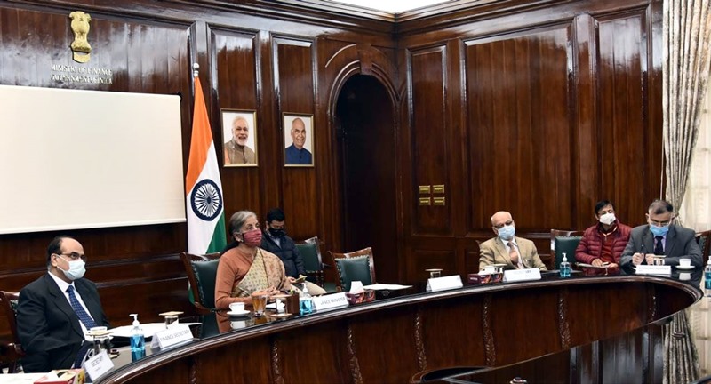 Nirmala Sitharaman holds pre-budget consultations