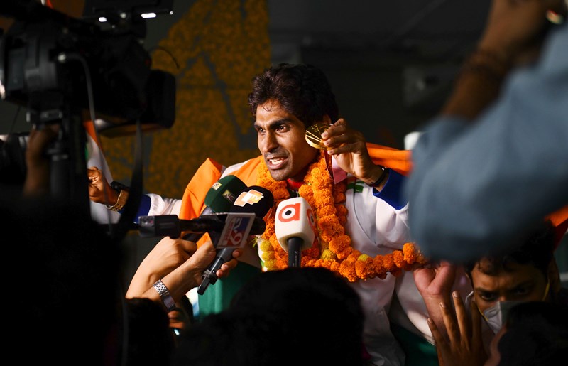 India welcomes Tokyo Paralympic 2020 winners