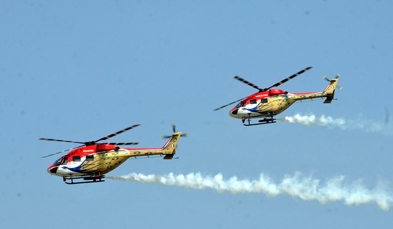 Rehearsls ahead of AERO INDIA 2021 in Bengaluru