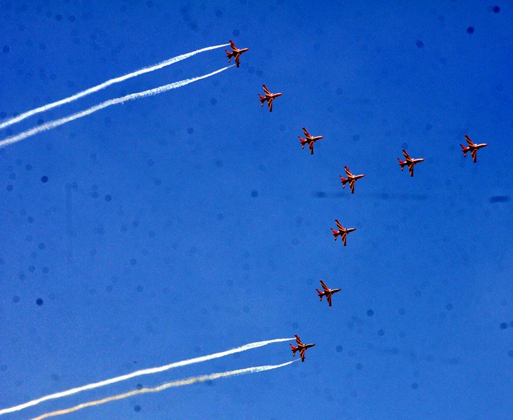 Rehearsls ahead of AERO INDIA 2021 in Bengaluru