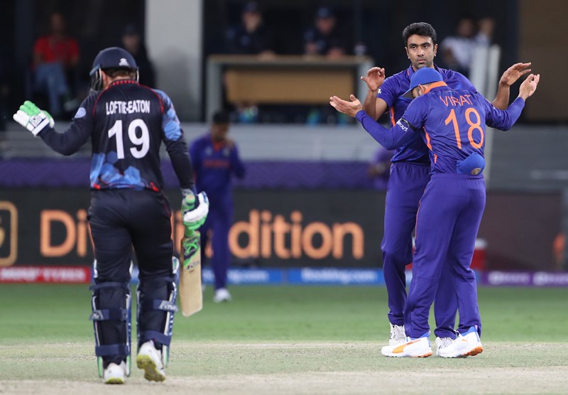 Glimpses of India's last match against Namibia in ICC T20 World Cup