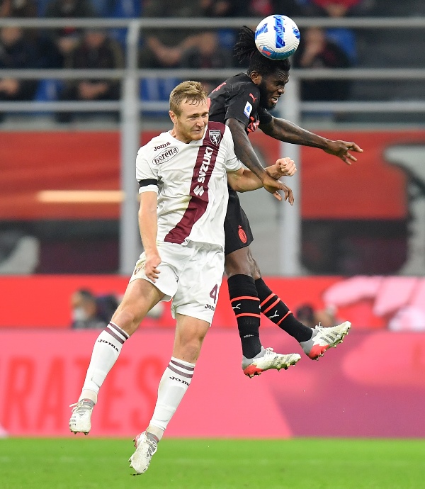 Serie A football match between AC Milan and Torino in Milan