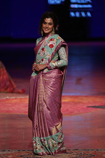 Lakme Fashion Week: Taapsee Pannu walks the ramp
