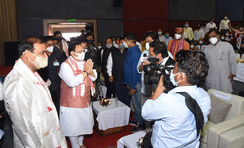 Himanta Biswa Sarma’s swearing-in ceremony in Assam