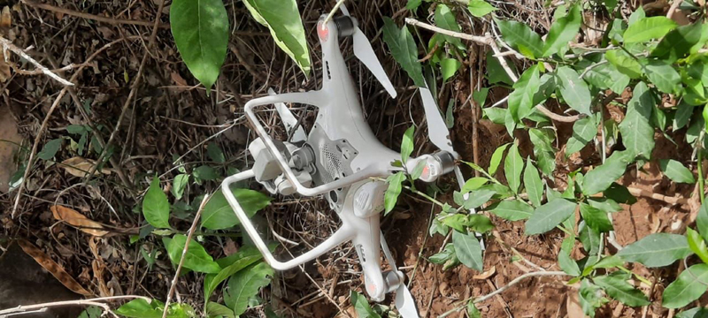 Jammu and Kashmir: Drone found abandoned in Gharota