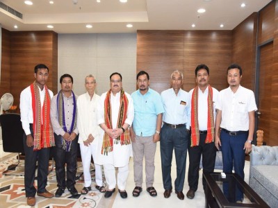 Tripua ADC polls: BJP, IPFT workers protest after both parties agree on seat sharing