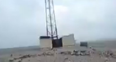 Afghanistan: Taliban terrorists caught on camera destroying telecom towers in undisclosed location