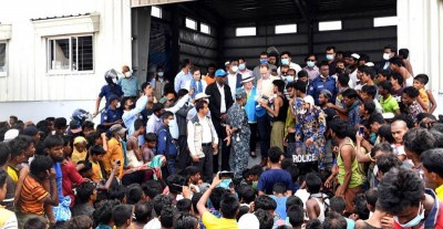 UN delegation lauds Bangladesh's Rohingya rehab move to Bay of Bengal island Bhasan Char