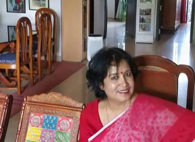 Taslima Nasreen contracts COVID-19 even after not stepping out of her home for more than a year