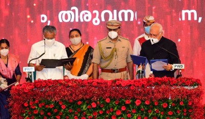 Pinarayi Vijayan swears in as Kerala CM for second time