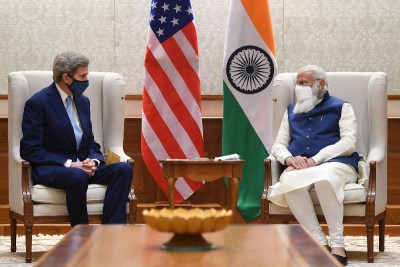 John Kerry meets PM Modi, Paris Agreement issue discussed