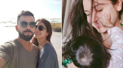 Virat Kohli wishes wife Anushka Sharma, daughter Vamika on International Women's Day