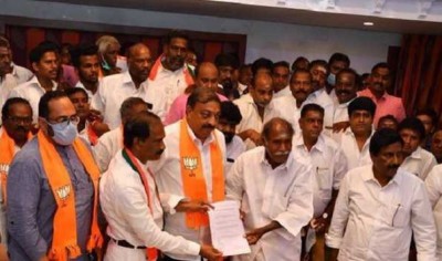 Puducherry: Rangasamy declared as NDA's chief ministerial candidate