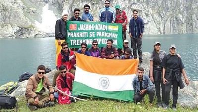 Jashn-e-Azadi ‘Prakriti se Parichay’ adventure trek organised in Gurez