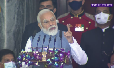 Constitution Day celebrations: PM Modi lashes out at Opposition over 'dynasty politics'