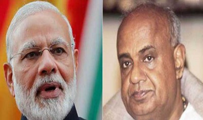 PM Modi dials former PM HD Deve Gowda over Covid-19