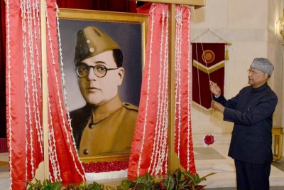 Netaji's Rashtrapati Bhawan portrait sparks row; TMC MP deletes tweet after claiming it resembles actor Prosenjit