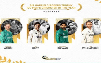 ICC announces nominees for Men's Cricketer of 2021