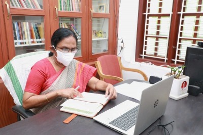 'Policy of party': KK Shailaja on being kept out of new Kerala cabinet