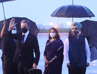 US Secretary of State Antony Blinken arrives in India, to hold talks with leaders tomorrow