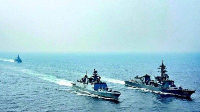 Indian, Thai navies conduct coordinated patrol exercises