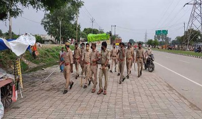 Multi-layered security arrangements in Ayodhya for President's visit