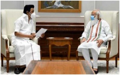 Stalin meets Modi, discusses issues concerning Tamil Nadu