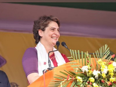 Priyanka Gandhi Vadra quarantines herself, cancels Assam tour