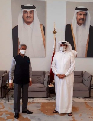 Foreign Minister S jaishankar makes surprise stopover in Doha to meet Qatari NSA