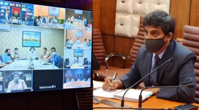 Jammu and Kashmir: Chief Secretary chairs maiden meeting with DCs, SPs