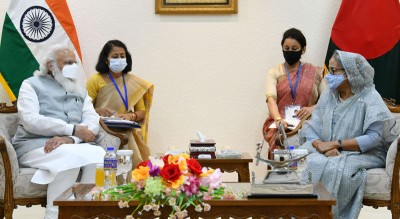 Narendra Modi meets Sheikh Hasina on second day of his Bangladesh trip