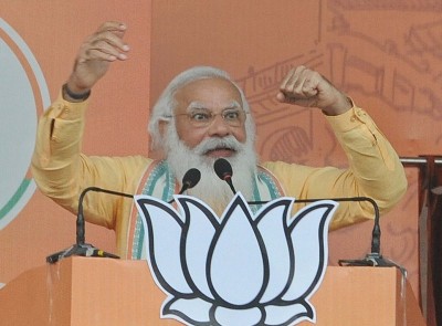 Modi, Yogi campaign for BJP in Bengal