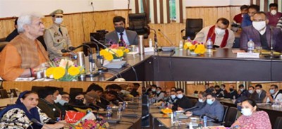 Delay in development of infra projects not acceptable says Kashmir's Lt Governor