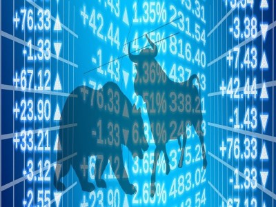 Sensex spurts by 424.11 pts during the week