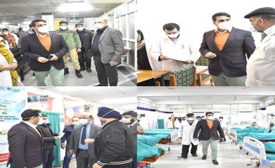 Jammu and Kashmir: DDC Srinagar takes stock of patient care facilities at city hospitals