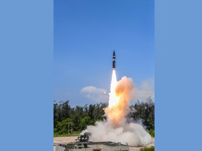 DRDO successfully flight tests New Generation Agni P Ballistic Missile