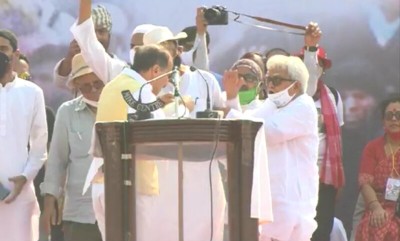 Picture not perfect: Left's brigade rally sees Cong-ISF rift as Adhir Chowdhury intends to leave dais on Abbas' arrival